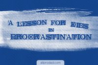 How can we get rid of that nasty habit of procrastination and be better prepared? More importantly, how can we help our kids do the same? #parenting #motivation #training