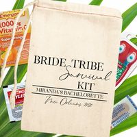 These Bride Tribe survival kits make a perfect (and necessary) addition to bridal festivities! Created by Joy & Chaos