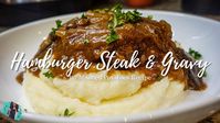 THE BEST HAMBURGER STEAK AND GRAVY DINNER | + MASHED POTATOES RECIPE | QUICK & EASY TUTORIAL - YouTube