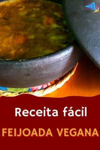 Receita, feijoada vegana - confira uma receita fácil de feijoada vegana. #receita #feijoadavegana #comidavegetariana #comidavegana #comida