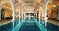 What started out as a single hotel in 1840 has evolved into a cluster of interconnecting buildings to include the spa and medical facilities, Tamina Therme, a further two hotels – including the newly overhauled Grand Hotel Quellenhof – and a clutch of bars and restaurants (including two brand new additions from Michelin-star chef Sven Wassmer). The resort’s mishmash of architectural and design styles – from low-key minimalism to elaborate luxe – adds to its appeal offering.