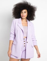 One Button Blazer | Women's Plus Size Coats + Jackets | ELOQUII