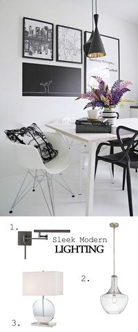 Sleek Modern Lighting