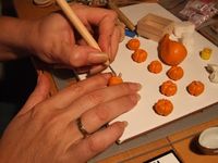 Tiny Treasures: How to make Pumpkins September 2007