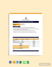 Freelance Service Quotation Template