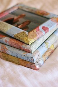 map wrapped frames