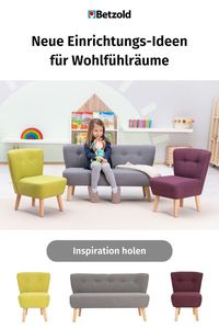 Unsere Sofas und Kindermöbel punkten durch kinderfreundliches Design, hohen Komfort und langlebiges Material. Ideal für die Kuschelecke, den Ruheraum oder die Leseecke. Für eine gemütliche Atmosphäre in Kindergarten & Kita, in der sich Kinder wohl fühlen. Mehr sehen >
