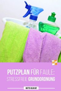 Mit diesem Putzplan hältst du mit nur 1-2 Stunden pro Tag immer eine Grundordnung im Haus und musst nie den ganzen Tag putzen!