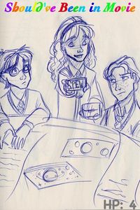 Harry Potter and the Goblet of Fire Should've Been in Movie Hermione SPEW Harry Hermione