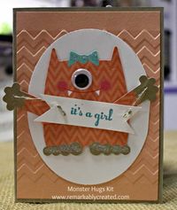 MONSTER HUGS KIT PERFECT FOR BIRTH ANNOUNCEMEMTS