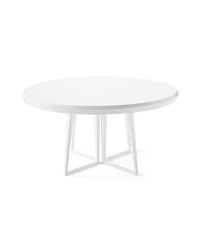 Long admired by guests at our San Francisco Design Shop, this popular little table was inspired by a 1960s antique. We replaced the kelly green finish of the original with fresh, neutral shades and kept the sculptural look of the design. Wonderfully versatile, this is truly a multi-functional piece – try it in the entryway as a statement piece, the family room for an elevated games table, the breakfast nook for a cozy place to sip your Sunday coffee. Tapered, angular legs provide a base that’s