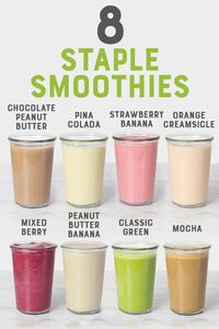 Welcome to Smoothie 101! Learn my tips and tricks for making smoothies, plus get 8 of my favorite smoothie recipes all in one place. #smoothierecipes #basicsmoothies