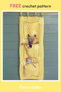 super storage pockets - great for the waredrobe or behind your door!