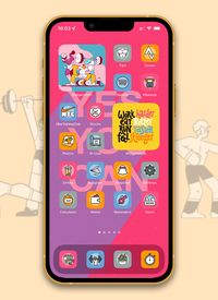 Motivational Fitness App Icons iOS - Motivational App Icons iPhone