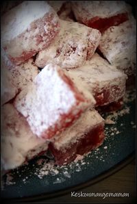 loukoums à la rose