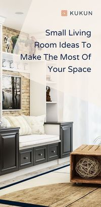 When you don’t have the luxury of space, you need to get a little creative with how you set things up to make the most of your living room design. So try these fabulous small living room ideas. #SmallLivingRooms #LivingRoomDecor #DecorIdeas