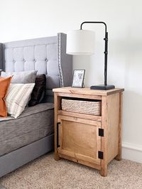 DIY Modern Farmhouse Nightstand