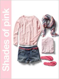 Shades of Pink-gap.com