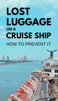 Your cruise essentials and cruise outfits are in your suitcase that you've spent good time packing, and it would become a really stressful embarkation day if your cruise luggage didn't arrive to your stateroom! Make sure the cruise staff knows where to deliver your bags by making one of the things to do for your cruise to have durable cruise luggage tags so you can prevent lost luggage on the cruise ship when you travel.