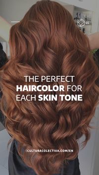 The best way to choose what hair color looks more flattering on your skin tone is by knowing what type of undertones you have. #haircolor #skintone