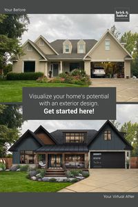 Your happily ever (before) and after is within reach! Our expert designers will craft the perfect exterior design for your home - try us today! ⭐️ 5-star reviewed on Houzz 🤝 Affordable exterior designers 😌 Ability to add home value