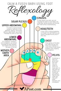 this really works - reflexology for babies is amazing!