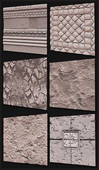 Zbrush and Mudbox Sculpts : Texture and Shader