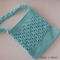 Een gratis Nederlands haakpatroon van een ajour tasje. Wil jij dit patroon ook haken? Lees dan verder over het haakpatroon ajour tasje.