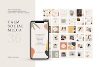 Calm Social Media Bundle by camimacca on @creativemarket