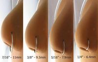 Nose Jewelry Sizing Info - deffs want either 1/4" or 5/16"