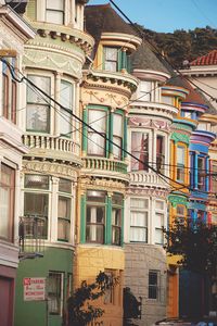 Victorian homes in San Francisco, California
