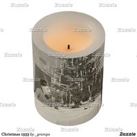 Christmas 1933 flameless candle