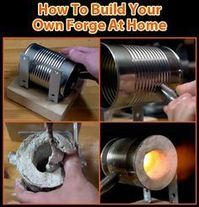 #BuildYourOwnAtHome Forge glass or metal in emergency/survival situations? Its cool to forge you own knives/tools from scratch? Want to impress your lady that you not only know how to forge metal; but know how to build your own forge from scratch? Making or shaping metal objects by heating it in fire and then beating and hammering is the true essence of what it means to be a man. Step-by-step video & image instructions => http://selfsustainablelife.com/how-to-build-your-own-forge-at-home....