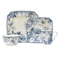 Read reviews and buy 222 Fifth Adelaide Porcelain 16pc Dinnerware Set Blue at Target. Choose from contactless Same Day Delivery, Drive Up and more.