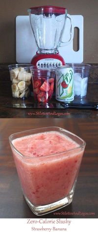 Strawberry Banana Slushy: 0 weight watchers points.
