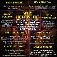 ~Holy Week: Why is it called "Holy"? https://unitedblackbooks.org/collections/christianity-jesuits-and-catholicism