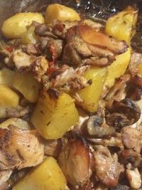 Csirkecomb gombával 🐔 🍄