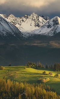 The beautiful and majestic Tatra Mountains, Poland