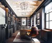 28 Dreamy home offices with libraries for creative inspiration