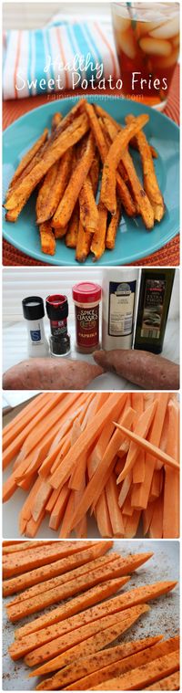 Healthy Sweet Potato Fries Recipe