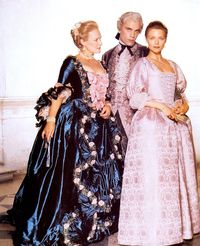 Dangerous Liaisons (1985). Glenn Close, John Malkovich and Michelle Pfeiffer