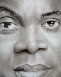 Criança de 11 anos da Nigéria cria desenhos hiper-realistas, e o resultado é surpreendente #retrato #desenho #nigeria
