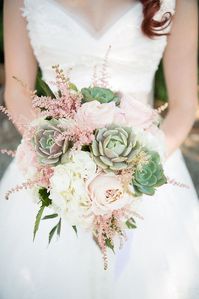 39 Fresh Spring Wedding Bouquets | Wedding Forward #flowerbouquetwedding 39 Fresh Spring Wedding Bouquets ❤ spring wedding bouquets soft white pink flowers and succulents john + moch photography #weddingforward #wedding #bride #weddingbouquet #springweddingbouquets