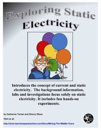 This static electricity product engages students in hands-on experiments exploring static electricity using simple materials. Included in this package: •an information sheet on "What is Electricity?" with questions •kinetic activities to model static and current electricity•a 'writing in role' activity•an information sheet on static electricity•teacher