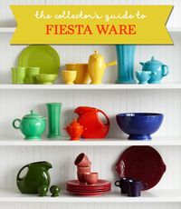 Everything you need to know about collecting vintage Fiesta ware!
