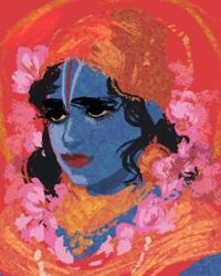 Krishna by Akshay B. Varaham