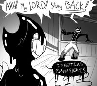 Mixed Signals 3 / 3 ink bendy Sammy batim comic