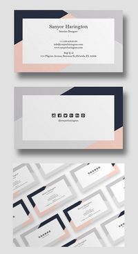 Modern Stylish Minimal Business card unique business card ideas best business card designs 2018 business card ideas pinterest best business card designs 2017 best business card templates clever business cards personal business card designs best marketing business cards