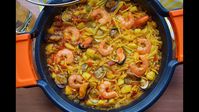 Cazuela de FIDEOS A LA MARINERA