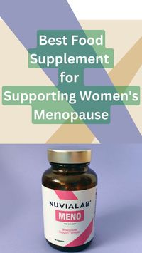 NuviaLab Meno is an advanced multi-ingredient food supplement created for menopausal women. Its unique composition was selected to help with the most common symptoms of menopause, such as hot flashes, excessive sweating, difficulty sleeping, a feeling of constant fatigue, irritability, decreased libido, or malaise.